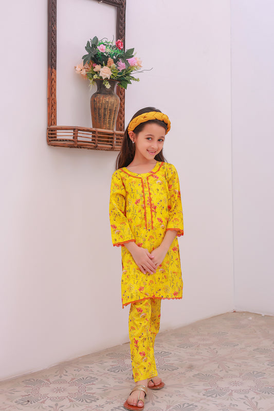 Cadmium Yellow 2pcs Suit-KST 023 -