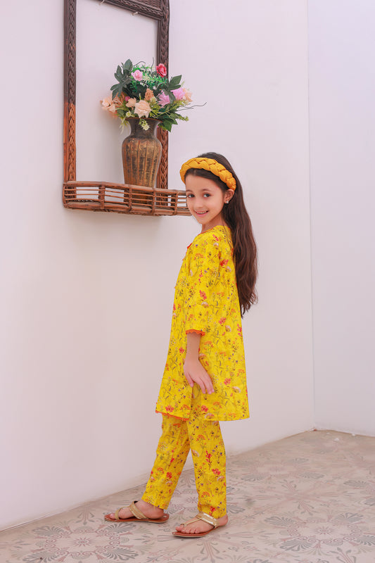 Cadmium Yellow 2pcs Suit-KST 023 -