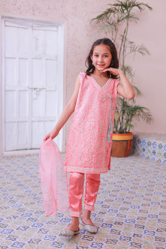 Taffy Pink Angrakha 3pcs-KST 040